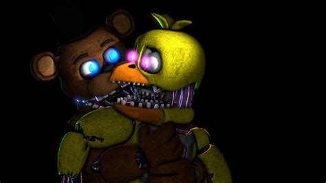 Whithered Freddy X Withered Chica By Mashakosyuk8 On Deviantart