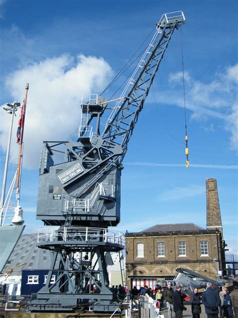 Historic Dockyard Chatham Dockyard Crane A Photo On Flickriver