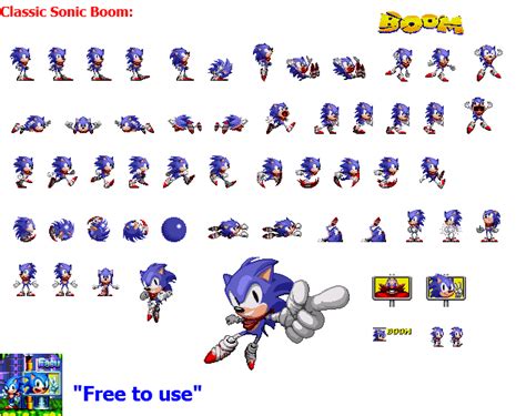 Classic Sonic Sprites