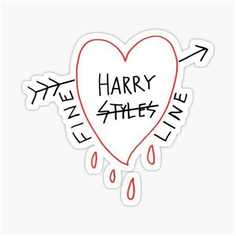 Fine Line Harry Styles Adesivos Para Impress O Adesivos Sticker