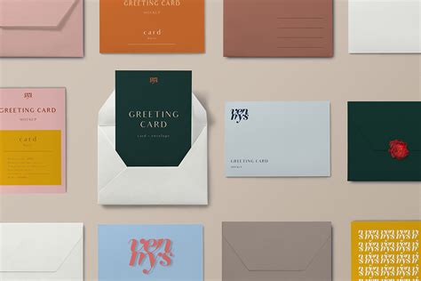 Download Free Greeting Card PSD Mockup - Creativetacos