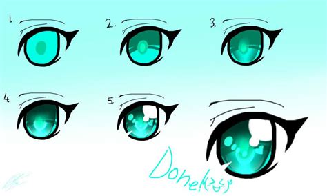How to color anime eyes! (my way) | Anime eyes, Anime, Anime eye drawing