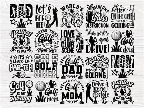 Golf SVG Bundle, Golfing Svg, Funny Quotes Svg