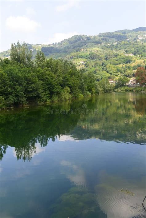Serchio River Tuscany Italy Stock Photo Image Of Nature Summer
