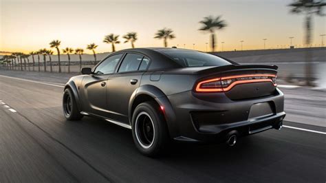 Police Spec Dodge Charger Given 1500bhp Widebody Kit And Awd
