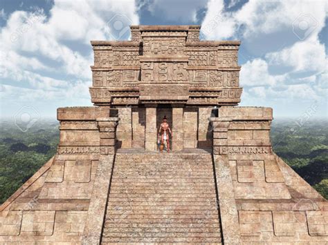 Mayan Temple Stock Photo Picture And Royalty Free Image Mayan