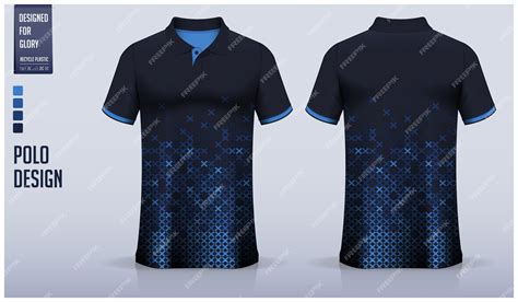 Premium Vector Polo Shirt Or Collar Shirt Mockup Template Design