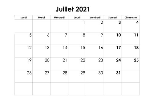 Calendrier Juillet 2021 Vacances Imprimable Pdf Motexcel The