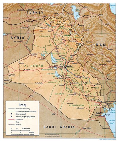 Iraq Physical Map Foto Bugil Bokep The Best Porn Website