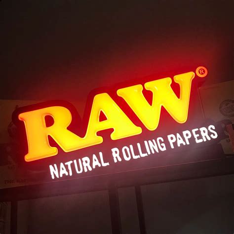 Raw Neon Sign