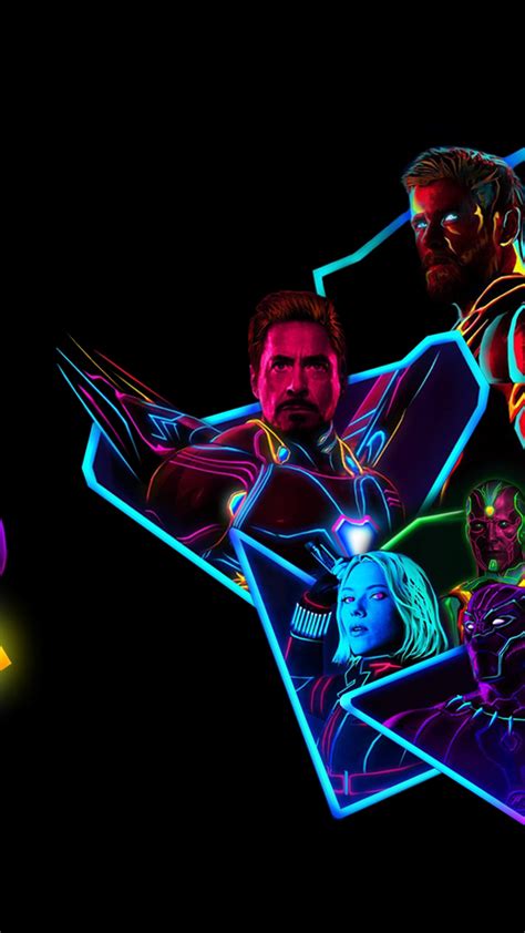 Neon Avengers Wallpaper Hd Blog Aquascape