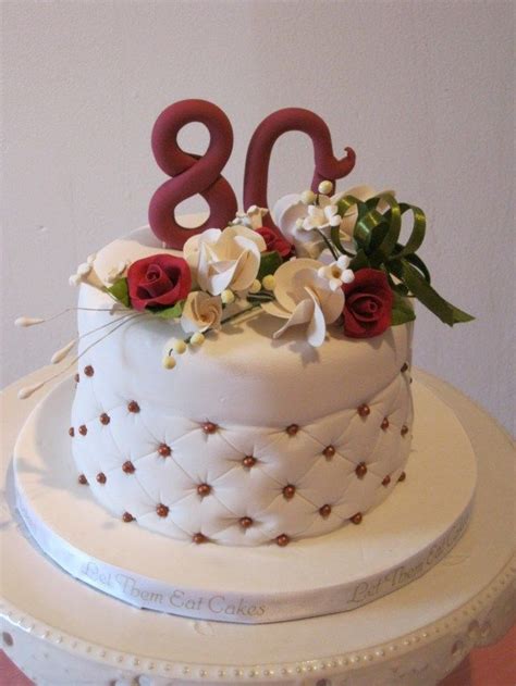 Number 80 cake using circle and square pans; 23+ Brilliant Photo of 80Th Birthday Cake ...