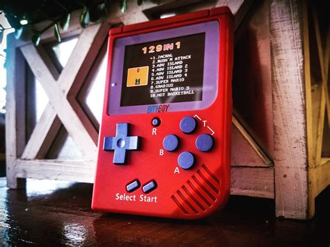 This Gameboy Inspired Handheld Gaming Device Packs A Cool 300 Titles