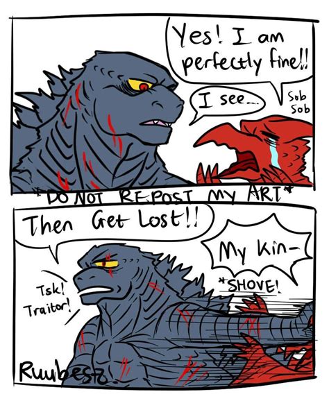 Godzilla Funny Comic Perpustakaan Sekolah