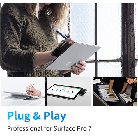 Surface Pro 7 Docking Station Usb C Hubrocketek 6 In 2 Surface Pro