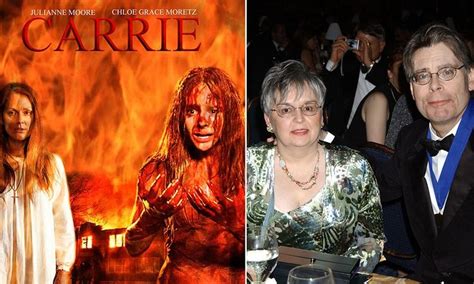Obsession was a recurring theme in his work. Stephen King's wife inspired him to keep writing Carrie ...