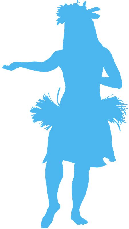 Hula Dancer Silhouette Clip Art Library Clip Art Library