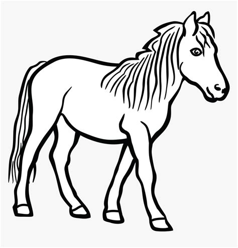 Black And White Png Of Horse Clipart Black And White
