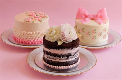 3 mini tartas con buttertcream fáciles y hermosas buttercream decorating buttercream cake