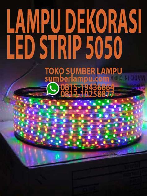 Beli led lampu hias online berkualitas dengan harga murah terbaru 2021 di tokopedia! Jual Lampu Hias Dekorasi LED Warna Warni 100 Meter ...