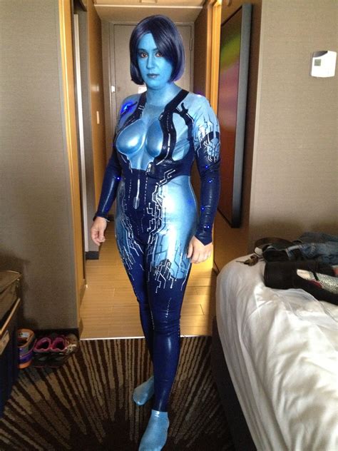 Cortana Just About Ready To Go Out Dragoncon 2013 Cosplay Going Out