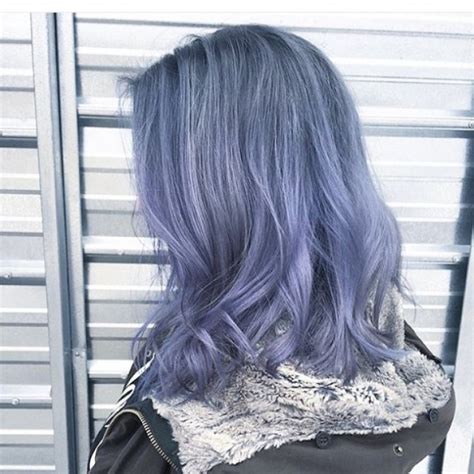 12 Cool Denim Hair Color Ideas To Try This Year Ecstasycoffee