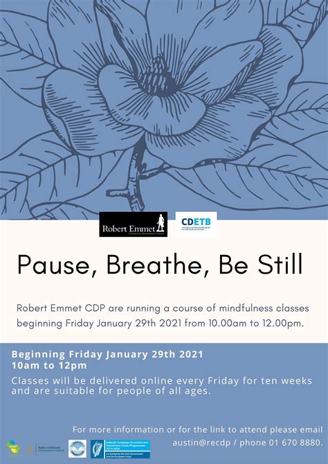 Pause Breathe Be Still