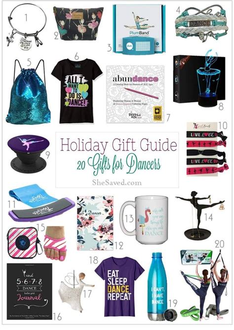 Holiday Gift Guide Gift Ideas For Dancers Shesaved