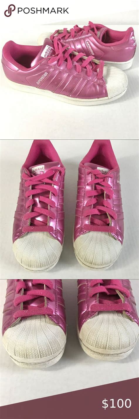 Adidas Superstar Metallic Pink Shell Toe Sneaker 8 In 2020 Adidas