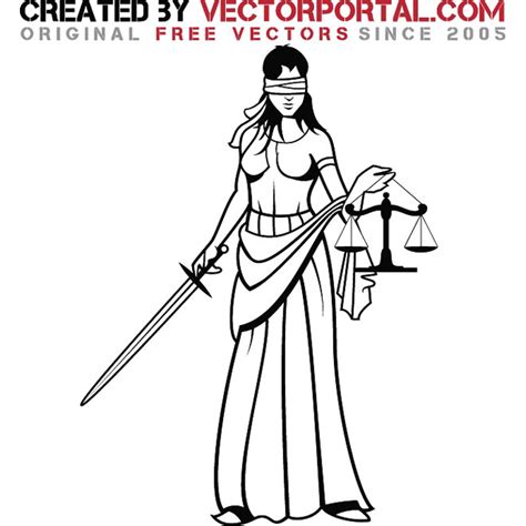 Lady Justice Vector At Vectorified Collection Of Lady Justice