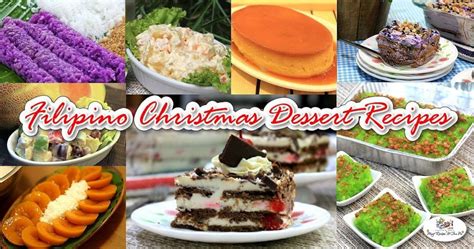 There are plenty of christmas dessert recipes in the philippines. Filipino Christmas Recipes or Noche Buena Recipes ...