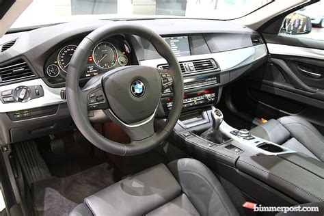 The bmw 5 series became available in m sport guise from september 2010. Official F10 / F11 5-series INTERIOR Photos Thread