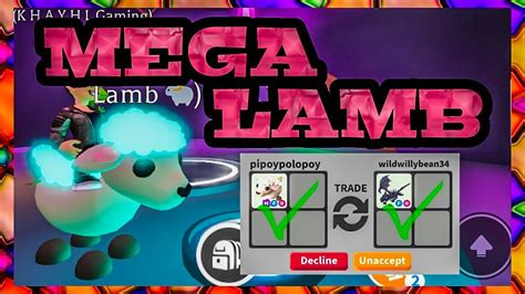 What People Trade For Mega Neon Lamb In Adopt Me Rich Server All Best