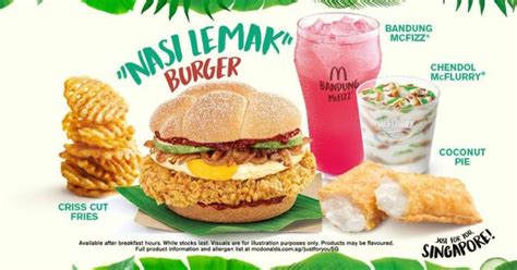 With this easy mcdonald's inspired nasi lemak burger recipe, you can whip it up in no time! McDonalds Singapore have annoyed fans with their Nasi ...