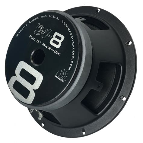 Ma8 8 150 Watt 8 Ohm Mid Range Speaker Lower Sq Frequencies