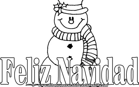 Carteles de Felíz Navidad para colorear | Colorear imágenes