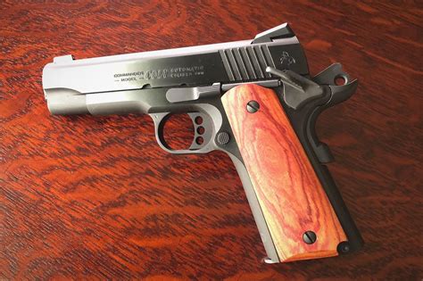 Colt Combat Commander With Homemade Grips 1911