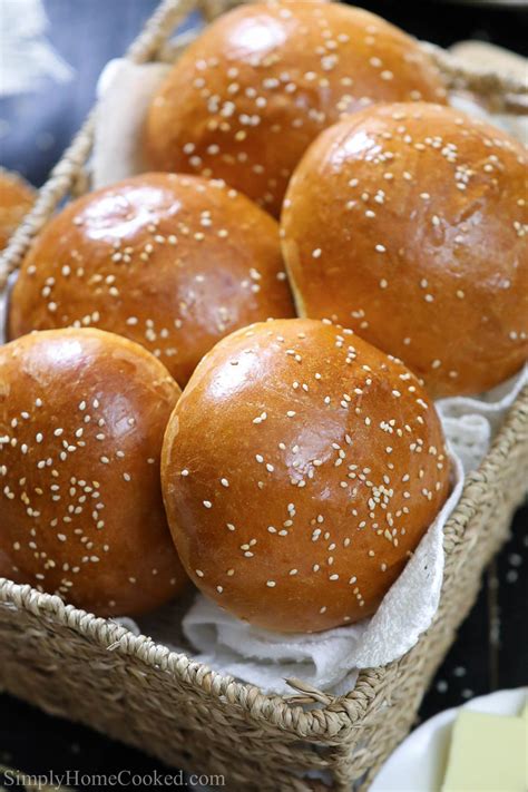 Brioche Burger Bun Recipe