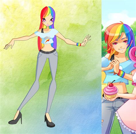 My Little Pony Winx Rainbowdash By Winxgh On Deviantart