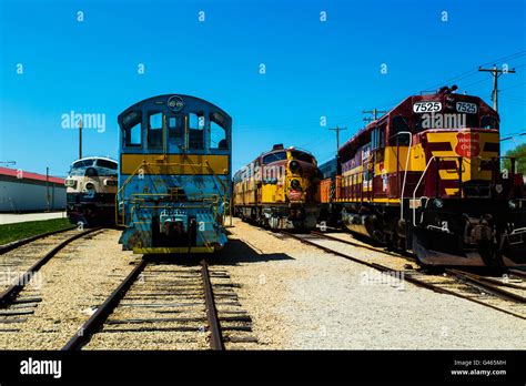 Illinois Railway Museum Union Il Usa Railway Engines Stock Photo Alamy