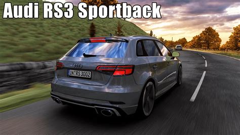 2018 Audi RS3 Sportback High Force ASSETTO CORSA GAMEPLAY YouTube