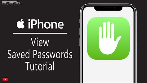 Go to settings > accounts & passwords. How To View Saved App Passwords On iPhone Tutorial - YouTube