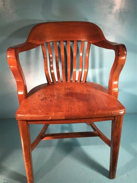 Antique Vintage Lawyers Bankers Library Oak Desk Barrel ... This was my late great grandmother's chair.