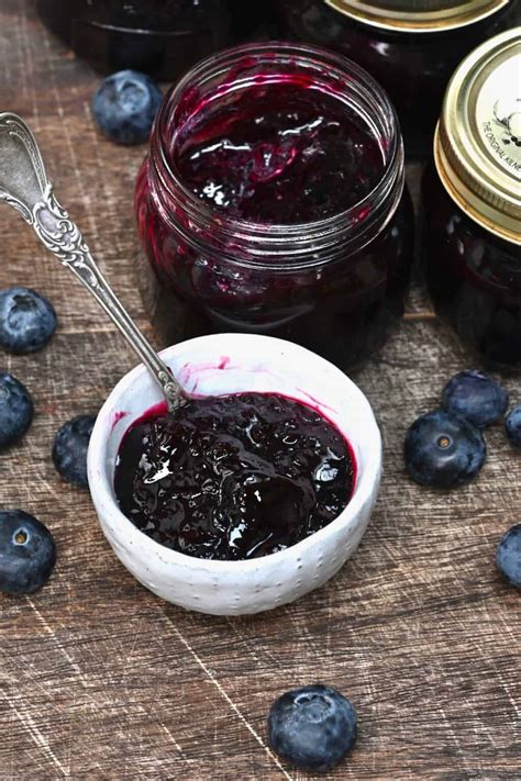 Homemade Blueberry Jam Alphafoodie