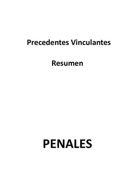 So, hoffentlich waren ein paar nützliche tipps für dich mit dabei. Resumen de Precedentes Vinculantes (Terminados).pptx ...