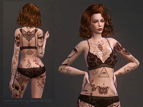 Sims 4 Full Body Tattoo The Sims Book