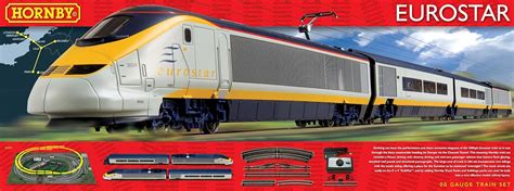 Hornby R1071 Eurostar 00 Gauge Electric Train Set Uk Toys