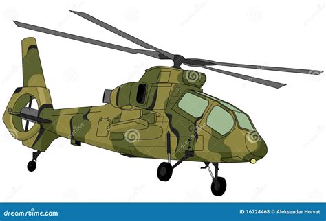 Military Helicopter Stock Illustrations 16343 Military Helicopter