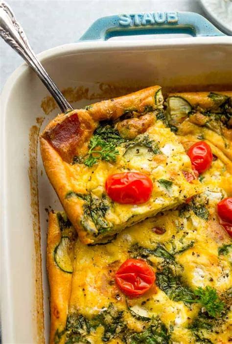 Cookies, cakes, cocktails, and more delicious uses for egg whites. Easy Egg Casserole | A Low Carb Breakfast Casserole Recipe ...