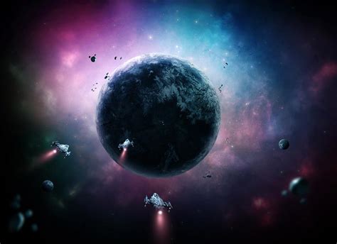 How To Create A Sci Fi Outer Space Scene With Adobe Photoshop
